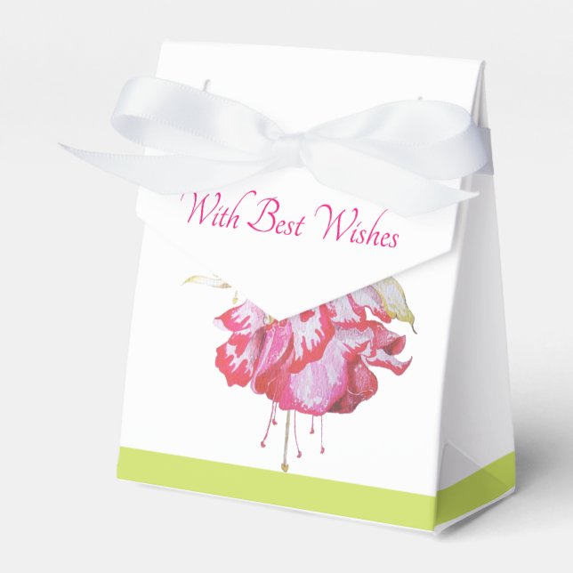 Fuchsias Exóticas em uma Caixa de Favor (Frente)