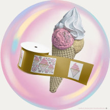Fudge de Sorvete Irresistível Ribbon por Adiela Ak