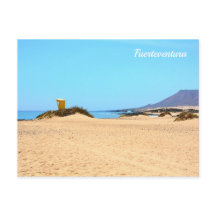 Fuerteventura Beach - cartão postal
