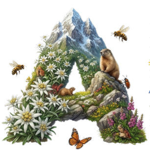 Fuga Cênica da Majestade da Montanha dos Alpes