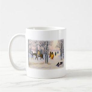 Fuga da caneca das belas artes dos rasgos