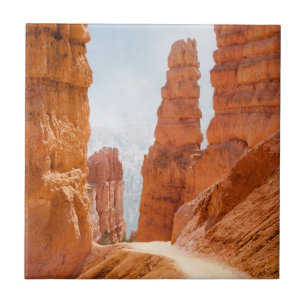 Fuga do parque nacional da garganta de Bryce