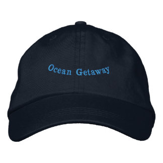 Fuga para o OCEANO Lifestyle de Viagem - Boné Azul