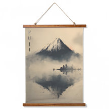 FUJI - Minimalist Sumi-e Ink