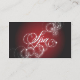 Fulgor elegante do Flourish do cartão de visita