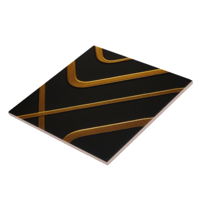 Full Liquid Gold Black Monochrome Architectural Ac (Lateral)