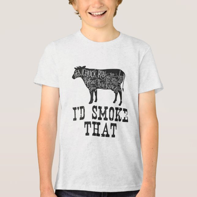 Fumar Essa Vaca - Roupa De Grelha Para Churrasco L (Frente)