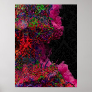 Fumo e poster das miragens