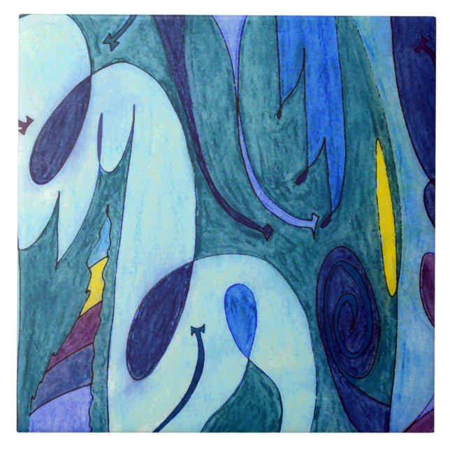 Fumos azuis (Frente)