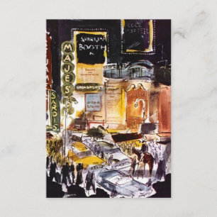 ~Fun do cartão do distrito RSVP do teatro de NYC a