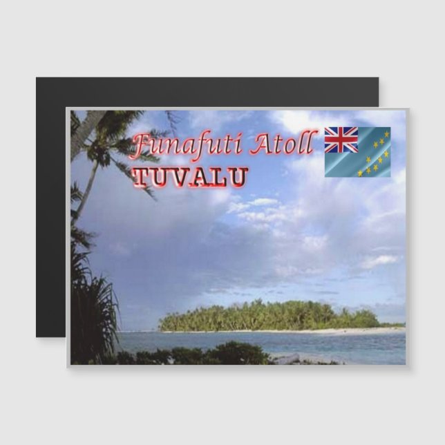 Funafuti - Tuvalu - (Frente/Verso)