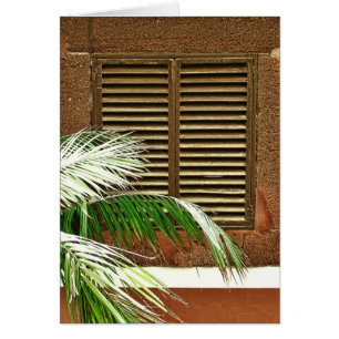 Funchal (PORTUGAL): Cartão de Janela