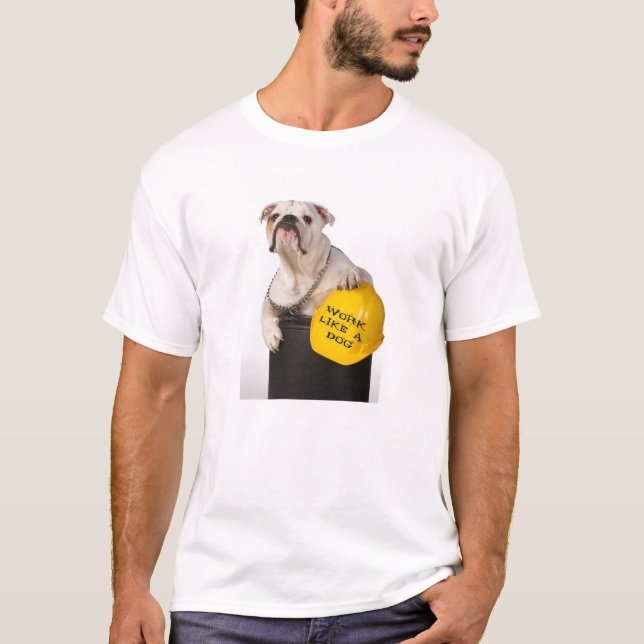 funciona como uma camiseta de cão (Frente)