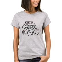 Funcionamentos na camisa do café e do vinho tinto