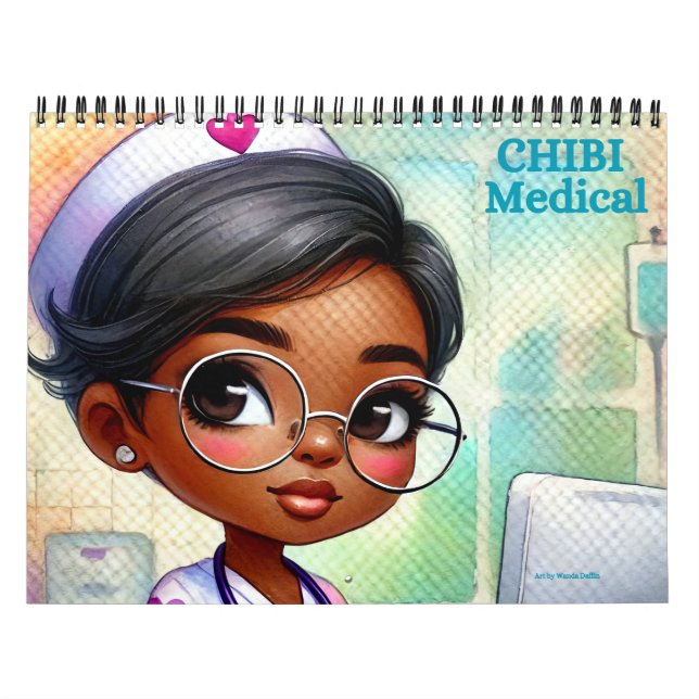 Funcionarios Médico do Calendário Africano America (Capa)