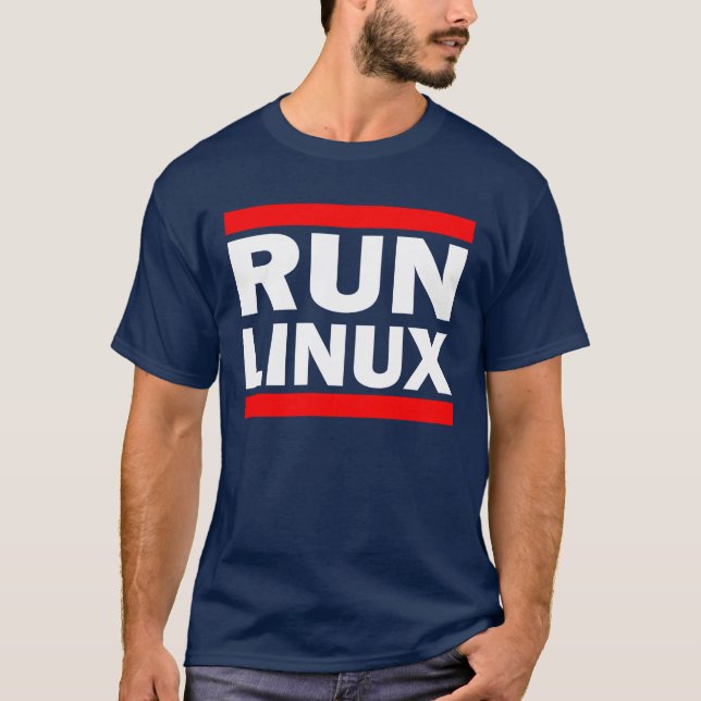 Funcione a camisa de Linux - ghorr (Frente)
