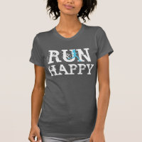 FUNCIONE a camisa running engraçada FELIZ