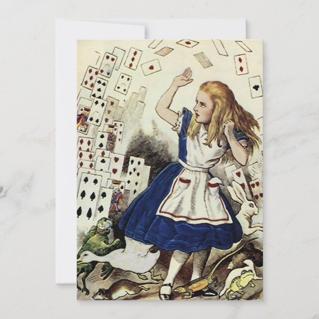 Funcione o funcionamento de Alice! Convites do ~ (Frente)