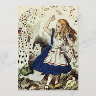 Funcione o funcionamento de Alice! Convites do ~