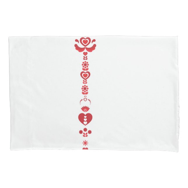 Funda de Almofada Padrão Moderno Natal Escandinavo (Frente)