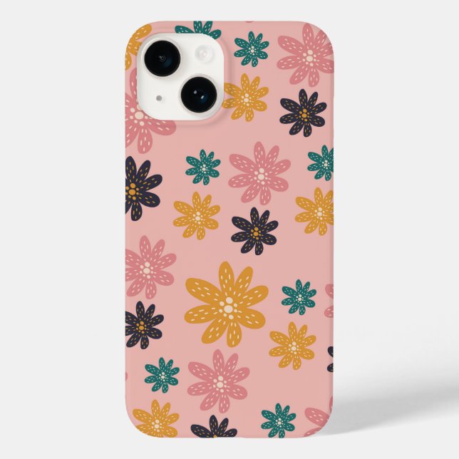Funda De Case-Mate Para iPhone  Flowers Vibes (Verso)