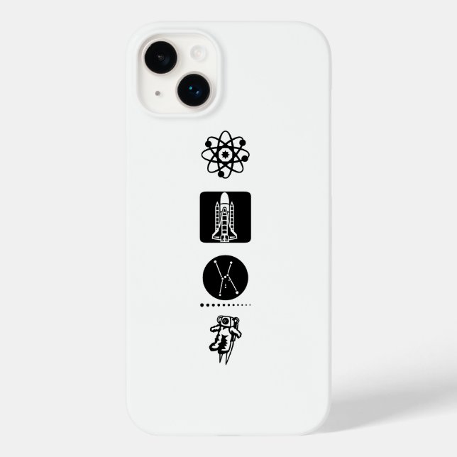 Funda Iphone  espacio (Verso)