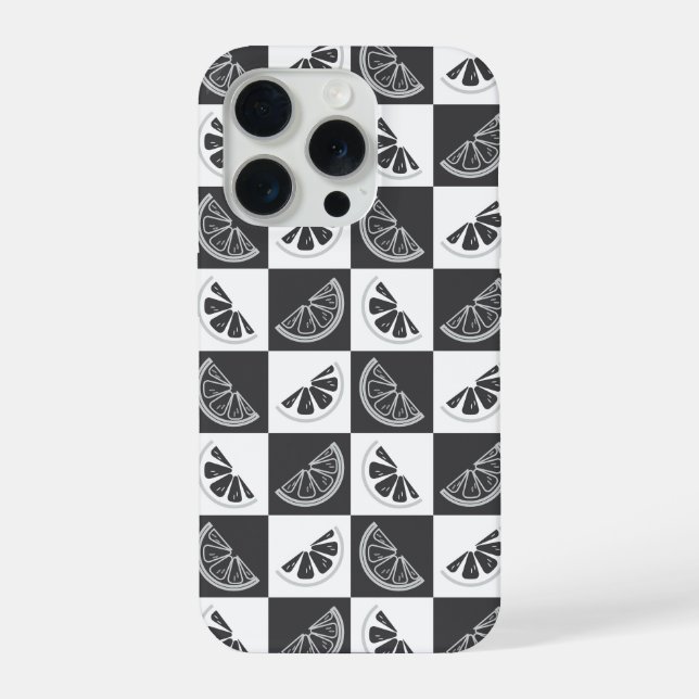 Funda para móvil iphone diseño citricos (Verso)