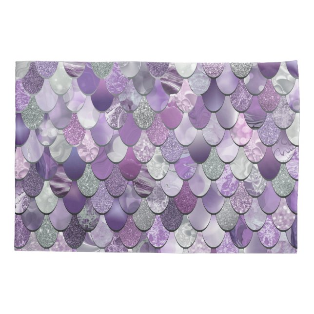 Fundamento da sereia, roxo da caixa do travesseiro (Verso)