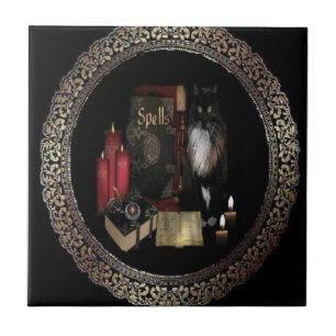 Fundamentos do azulejo do comércio de Wiccan