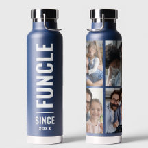 Fundição | Tio divertido Ano Personalizado 4 Colag