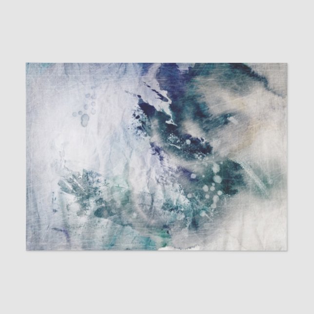 Fundo abstrato da aguarela no papel 2 do grunge (Frente )