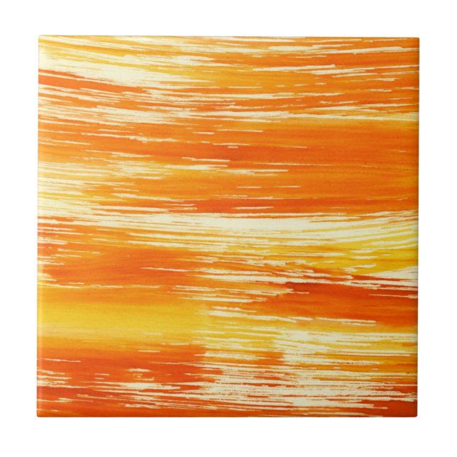 Fundo amarelo abstrato da aguarela (Frente)