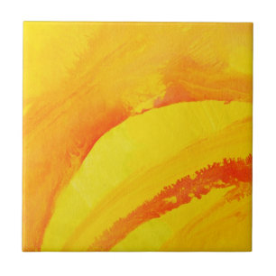 fundo amarelo. aguarela no papel
