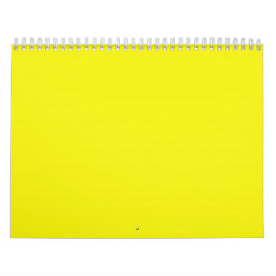 Fundo Amarelo Brilhante Amarelo em um Calendário