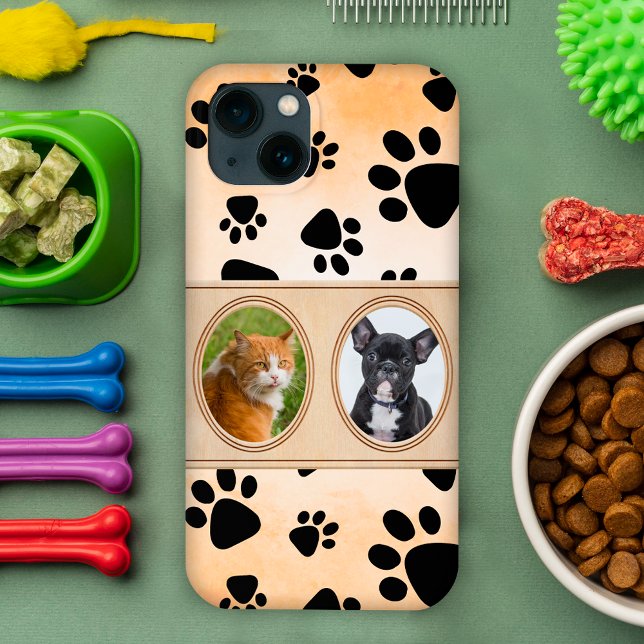 Fundo amarelo com patas, foto personalizada para a (Criador carregado)