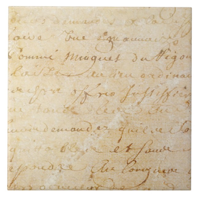 fundo antigo francês do roteiro do vintage dos (Frente)