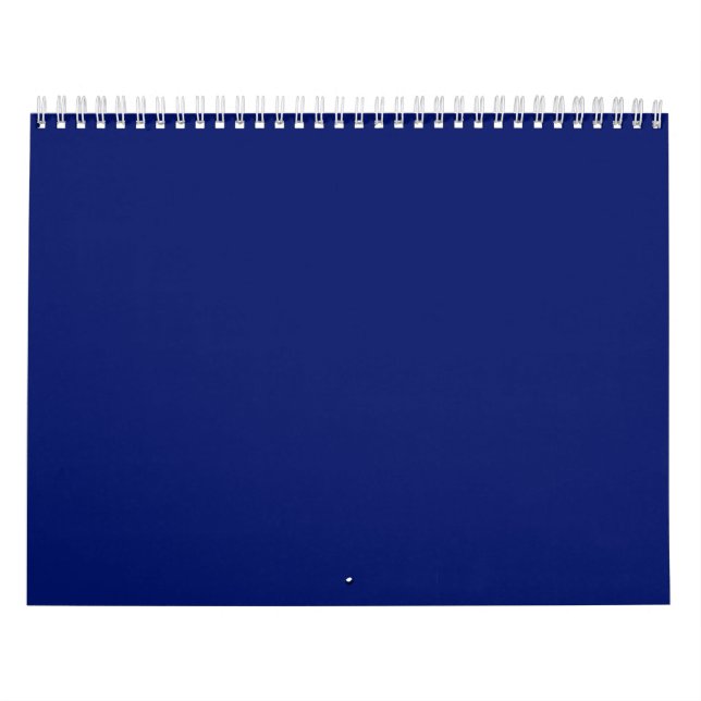 Fundo Azul do marinho em um Calendário (Capa)