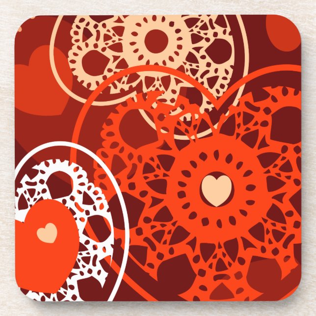 Fundo cardíaco, porta copos (Frente)