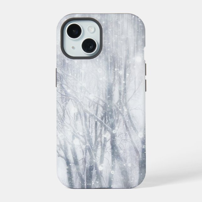 Fundo da neve do inverno (Verso)