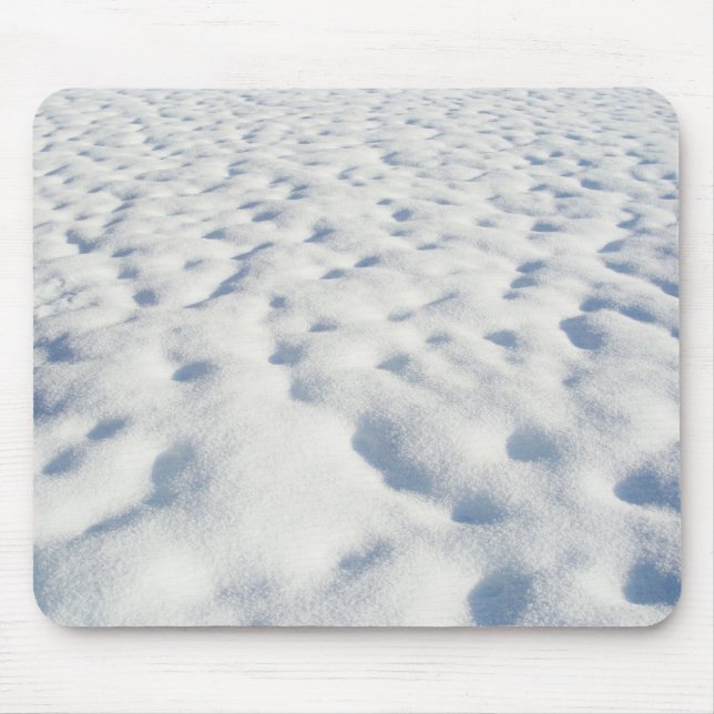 Fundo da neve - Mousepad (Frente)