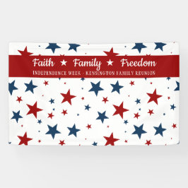 Fundo das Estrelas Patriotas Cristãs