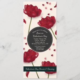 Fundo das Flores de Creme de Convite ao Amor
