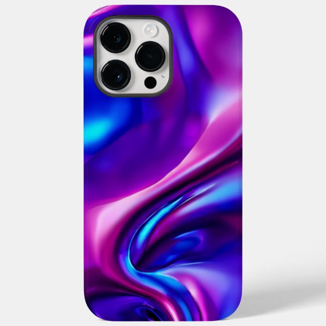 Fundo de Abstrato estética roxa rosa (Verso)