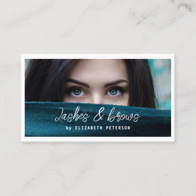 fundo de cartão de visita para salão de beleza (Frente)