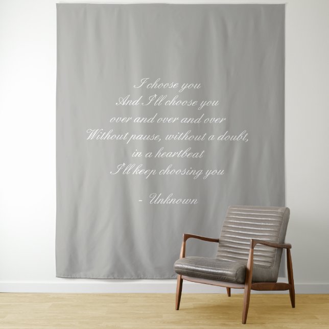 Fundo de casamento | Tapeçaria de casamento | Mini (In Situ)