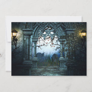 Fundo de cemitério escuro