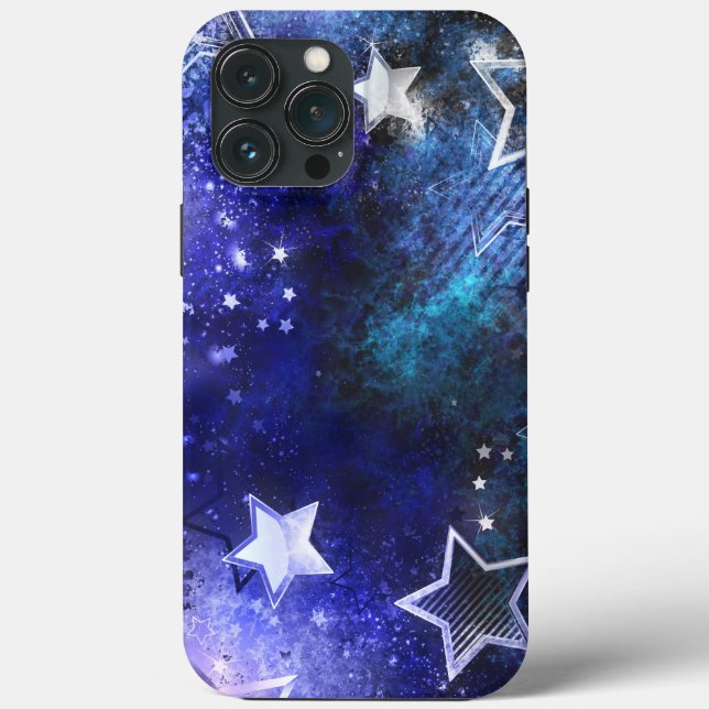 Fundo de Espaço com Estrelas (Verso)