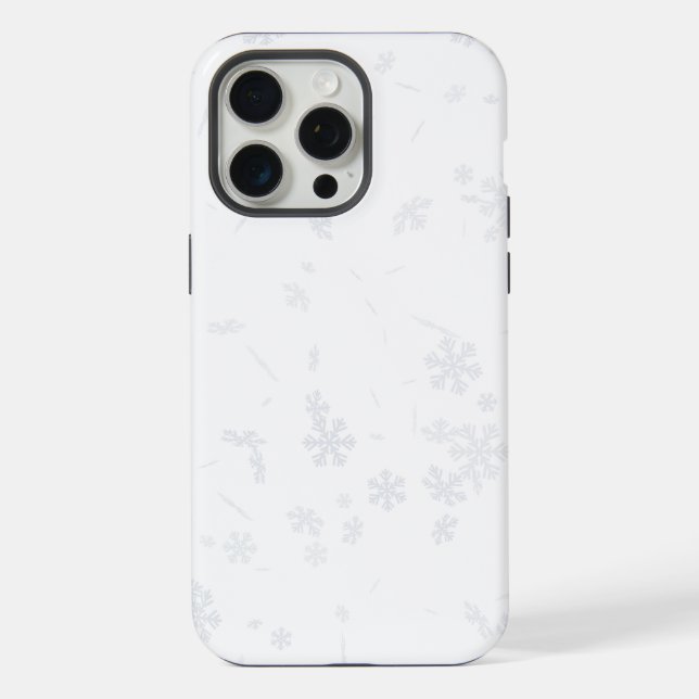 Fundo de Flocos de Neve Transparentes Caindo (Verso)