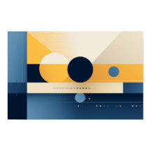 Fundo de formas geométricas Poster