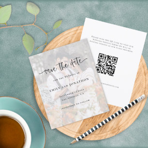 Fundo de Fotografia de Orçamento QR Casamento Salv